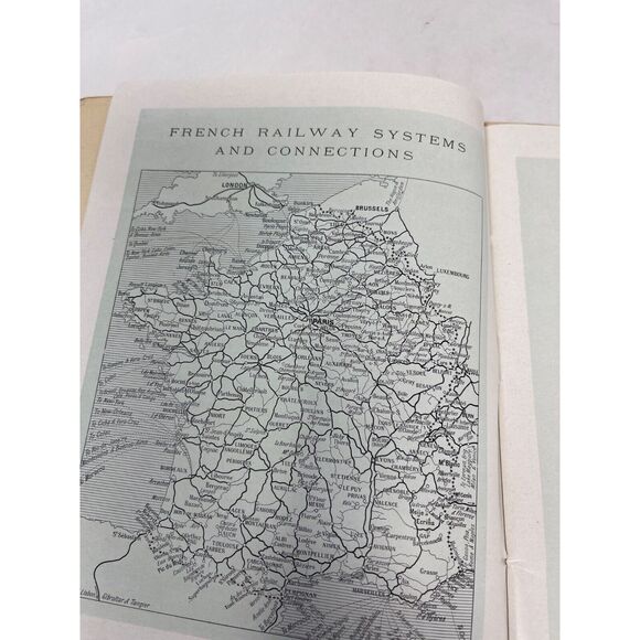 Travel and Tours France Booklet Railways Railroadiana Trains Locomotive 1920s - Picture 5 of 12